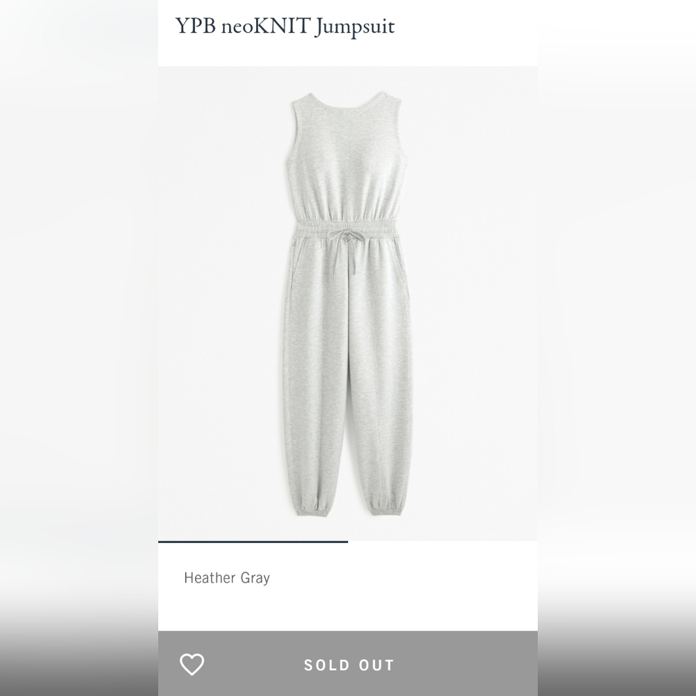 Abercrombie & Fitch YPB Your Personal Best Jumpsuit - Picture 2 of 6